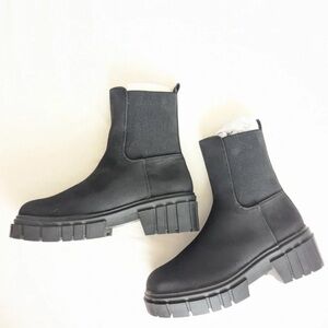 Boohoo Black Chunky Combat Boots